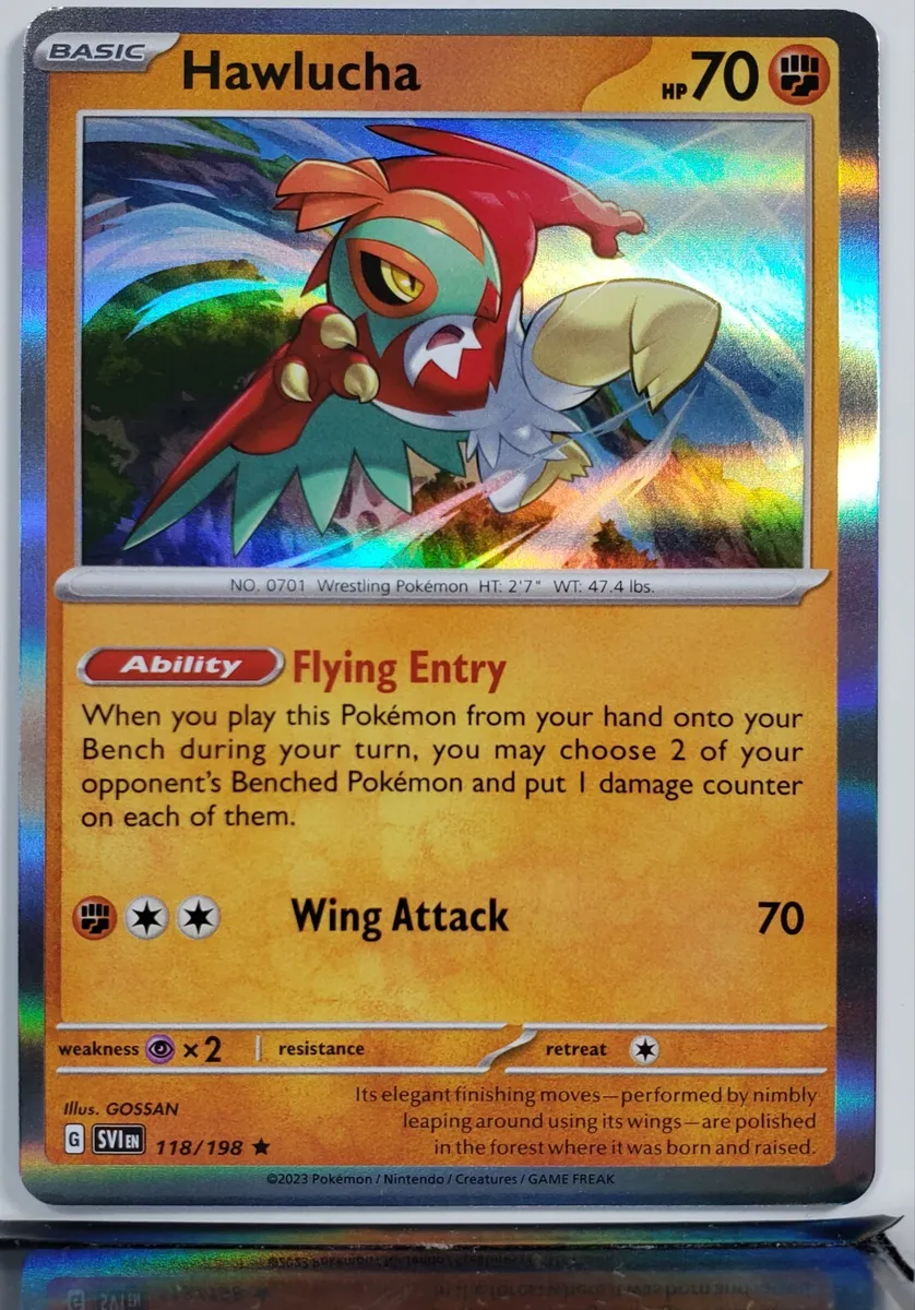 Hawlucha - 118/198 - Holo Rare